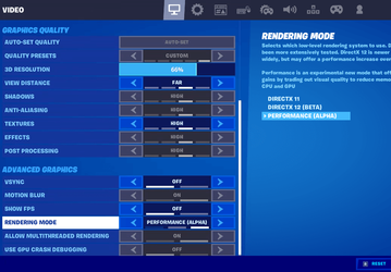 В новом режиме Fortnite Performance Mode значительно повышается частота кадров на недорогих компьютерах