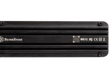 Корпус SilverStone MS12 рассчитан на SSD M.2-2280 и оснащен интерфейсом USB 3.2x2