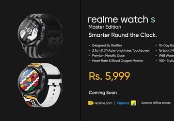 Представлены умные часы Realme Watch S Master Edition