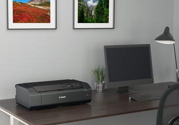 Фотопринтер Canon Pixma Pro 200 печатает на носителях формата A3+
