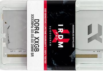 Модули памяти IRDM PRO DDR4-4000 окрашены в белый цвет