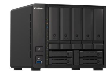 Пять плюс четыре: сетевое хранилище QNAP TS-h973AX располагает девятью отсеками для накопителей