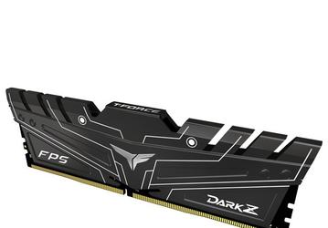 Набор модулей памяти Team Group T-Force Dark Z FPS включает два модуля DDR4-4000