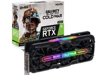 Представлены видеокарты Emtek GeForce RTX 3080 и RTX 3070 HV Black Monster COD Edition