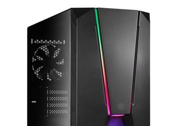 Передняя панель корпуса SilverStone FARA V1M украшена подсветкой