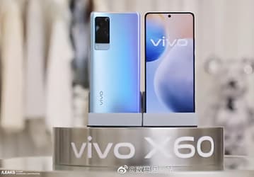 Флагманский камерофон Vivo X60 в руках пользователя