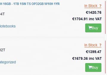 Процессор Intel Core i7-11370H Tiger Lake-H замечен в ноутбуке ASUS TUF за 1400 евро