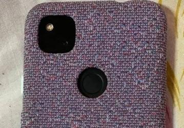 Google Pixel 4a смотрится несколько странно и спереди, и сзади