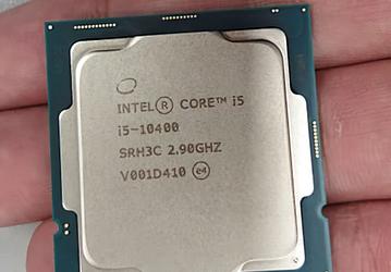 Появились фотографии и технические данные процессора Intel Core i5-10400