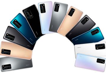 Целая дюжина. Вся радуга смартфонов серии Huawei P40 от мала до велика