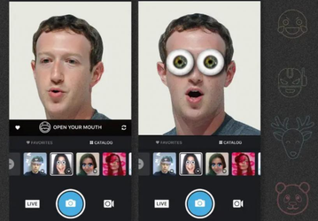 Facebook закрывает MSQRD — приложение для селфи с эффектами дополненной реальности