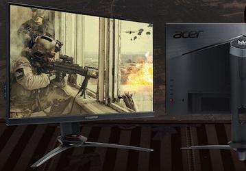 Мониторы Acer Predator XB253QGXbmiiprzx и XB273GXbmiiprzx поддерживают частоту обновления 240 Гц