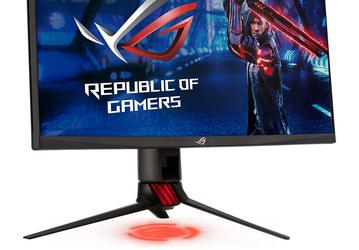 Монитор Asus ROG Strix XG27WQ поддерживает частоту обновления 165 Гц