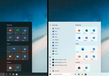 Вот так выглядит меню «Пуск» Windows 10 без приевшихся живых плиток