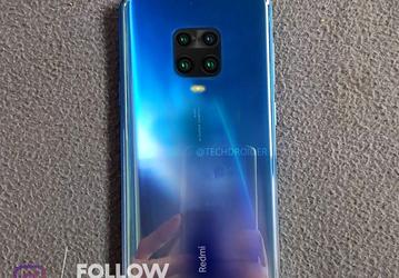 Будущий хит Redmi Note 9 Pro позирует на камеру