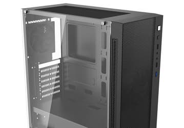 Корпус DeepCool MATREXX 55 PWM 2F комплектуется двумя вентиляторами, скорость вращения которых регулируется с помощью ШИМ