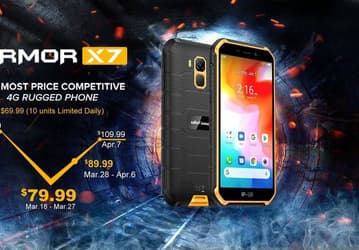 IP69K, MIL-STD-810G, NFC и Android 10 за 80 долларов. Защищенный Ulefone Armor X7 оказался очень доступным телефоном
