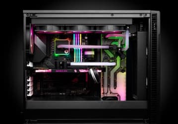 EK-Quantum Reflection Fractal ATX D5 PWM D-RGB — агрегат СЖО, созданный специально для систем в корпусах Fractal Design