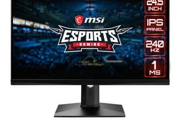 Мониторы MSI Optix G241 и G271 поддерживают частоту обновления 144 Гц, а MAG251RX — 240 Гц