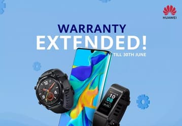 Huawei продлила гарантию на смартфоны, часы, наушники и зарядные устройства