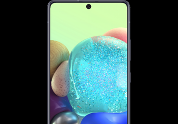 Топовая платформа и экран с врезанной камерой: Samsung Galaxy A71 5G позирует на рендере