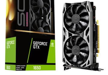 Графический процессор видеокарты EVGA GeForce GTX 1650 SC Ultra Gaming GDDR6 разгоняется до 1710 МГц