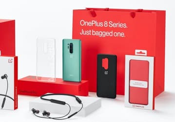 OnePlus 8 Pro позирует вместе с новыми наушниками и чехлами 
