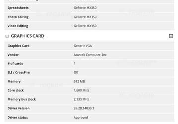 В ноутбуке Asus Zenbook 14 (UX434IQ) процессор AMD Ryzen 7 4700U будет дополнен видеокартой Nvidia GeForce MX350