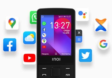 В России выпустили «иной» телефон с WhatsApp, YouTube и сервисами Google дешевле 2 тысяч рублей