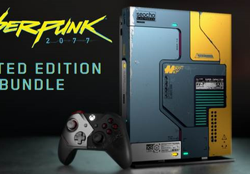 Представлена киберпанковая Xbox One X в стиле новой игры Cyberpunk 2077