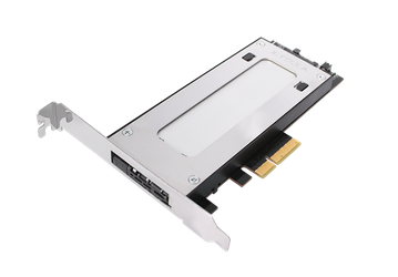 Icy Dock ToughArmor MB840M2P-B позволяет подключить в слот PCIe твердотельный накопитель типоразмера M.2