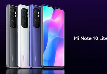 Xiaomi показала Xiaomi Mi Note 10 Lite с гигантской камерой больше, чем у Xiaomi Mi Note 10