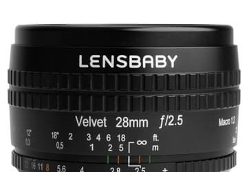 Представлен объектив Lensbaby Velvet 28 