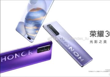 Honor 30 получил самый большой логотип в истории бренда. Изображение смартфона появилось до анонса