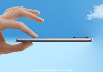 Xiaomi 10 Mi Youth Edition оказался невероятно тонким камерофоном