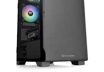 На верхней панели корпуса Thermaltake S100 помещается 200-миллиметровый вентилятор