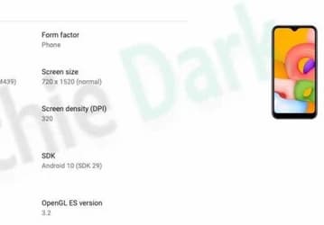 Недорогой смартфон Samsung Galaxy M01 радует своими характеристиками