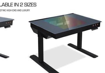 Столешницы корпусов Lian Li DK-05F и DK-04F изготовлены из электрохромного стекла 
