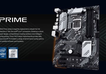 Появились изображения системных плат Asus Prime Z490-P и Z490-A для процессоров Intel Core 10-го поколения 