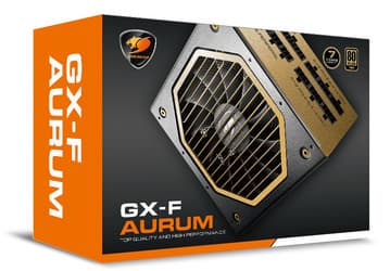 Блоки питания Cougar GX-F Aurum оснащены модульными кабельными системами