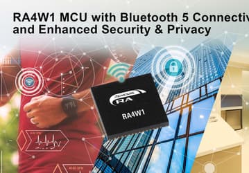 Семейство 32-разрядных микроконтроллеров Renesas RA на ядре Arm Cortex-M пополнила первая модель с поддержкой Bluetooth 5.0