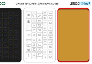 Уникальный чехол с QWERTY-клавиатурой для смартфона в исполнении Oppo