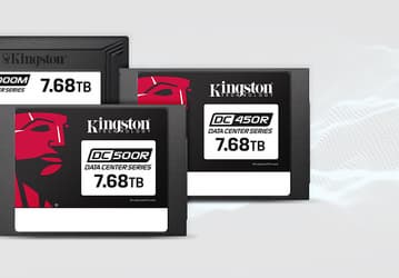 Kingston Technology начинает поставки SSD объемом 7,68 ТБ