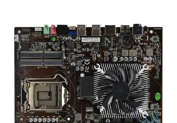 Системная плата с распаянной GeForce GTX 1050 Ti. Zeal-All ZA-SK1050 рассчитана на старые CPU Intel