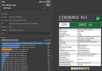 Даже при внушительном разгоне Core i9-10900K не способен опередить Ryzen 9 3900X