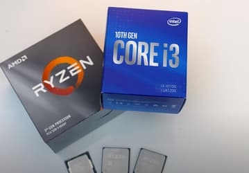Core i3-10100 уступает более дешёвому Ryzen 3 3100, зато потребляет меньше энергии