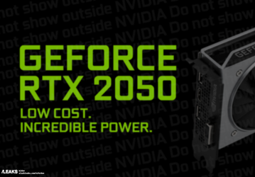 Первые изображения видеокарты Nvidia GeForce RTX 2050 (ОБНОВЛЕНО: фейк)