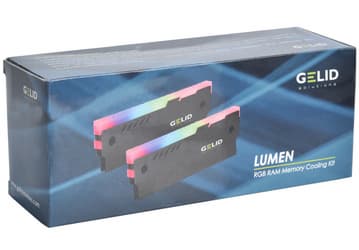 Радиаторы Gelid Lumen, украшенные подсветкой RGB, предназначены для модулей памяти