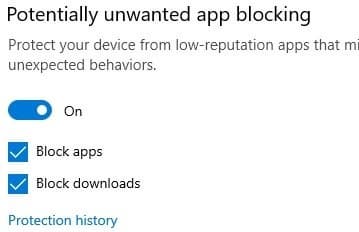 В Windows 10 появился блокировщик вредоносных программ