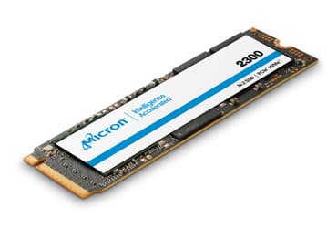 Серия твердотельных накопителей Micron 2300 включает модели объемом от 256 ГБ до 2 ТБ